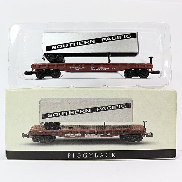 Lot of 8 Model Train Cars Southern Pacific N Scale High Speed Metal Products - Picture 6 of 10